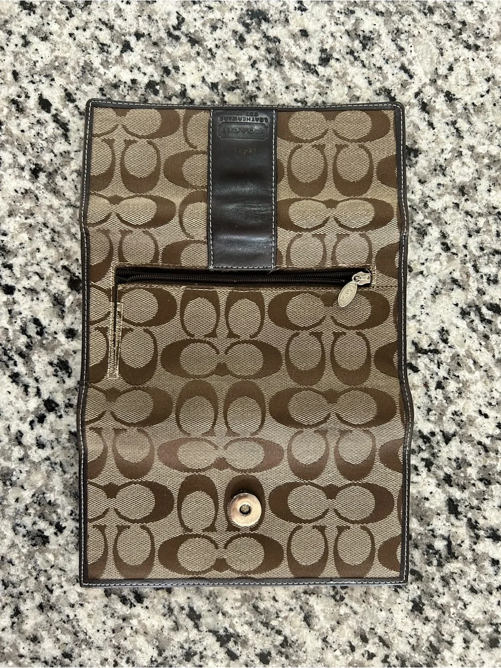 Coach Signature Soho Hobo Purse & Matching Wallet Set